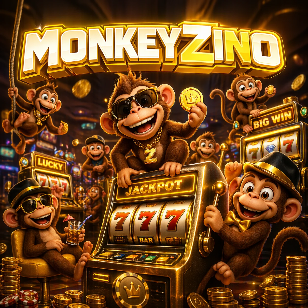 Play at Monkeyzino Casino - Join the action